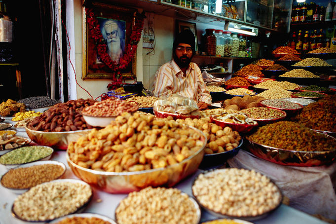 Viaggio in India, Delhi, mercato delle spezie