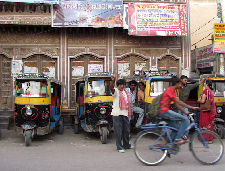 Quanto costa un viaggio in India, rickshawala, Rajasthan