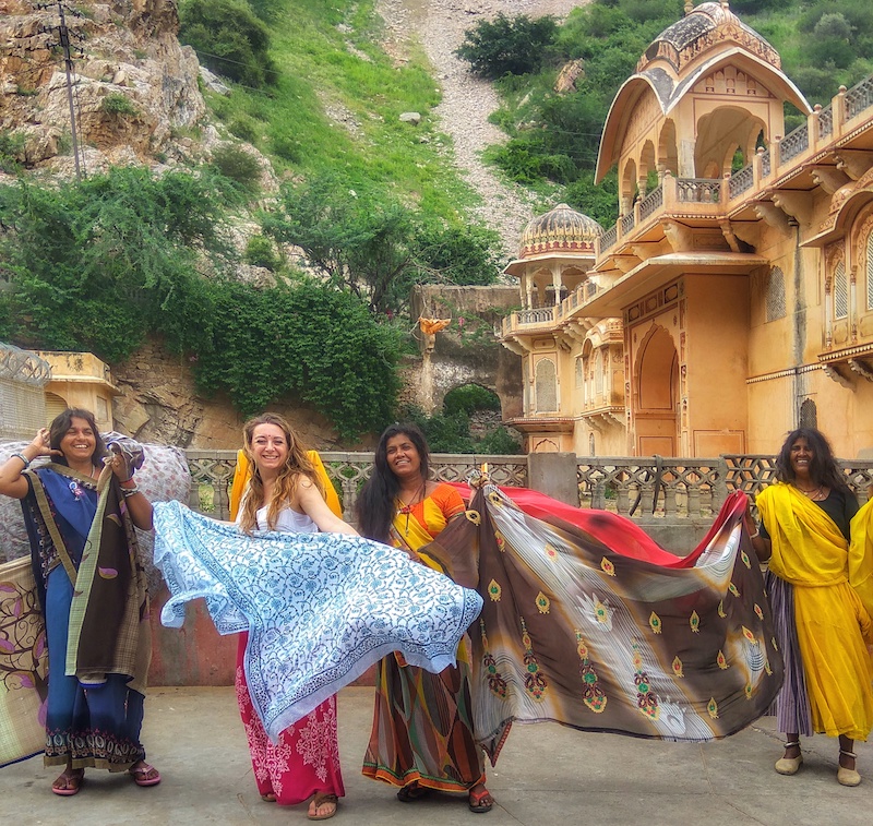 Viaggio a Jaipur | SusIndia al Tempio di Galta ji | Agosto 2017
