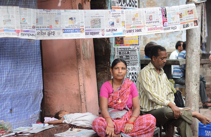 Mestieri di strada India | Akhbarwala