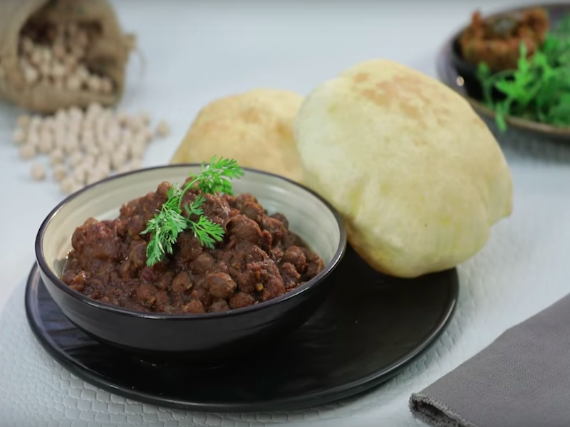 Colazione indiana | chole bhature