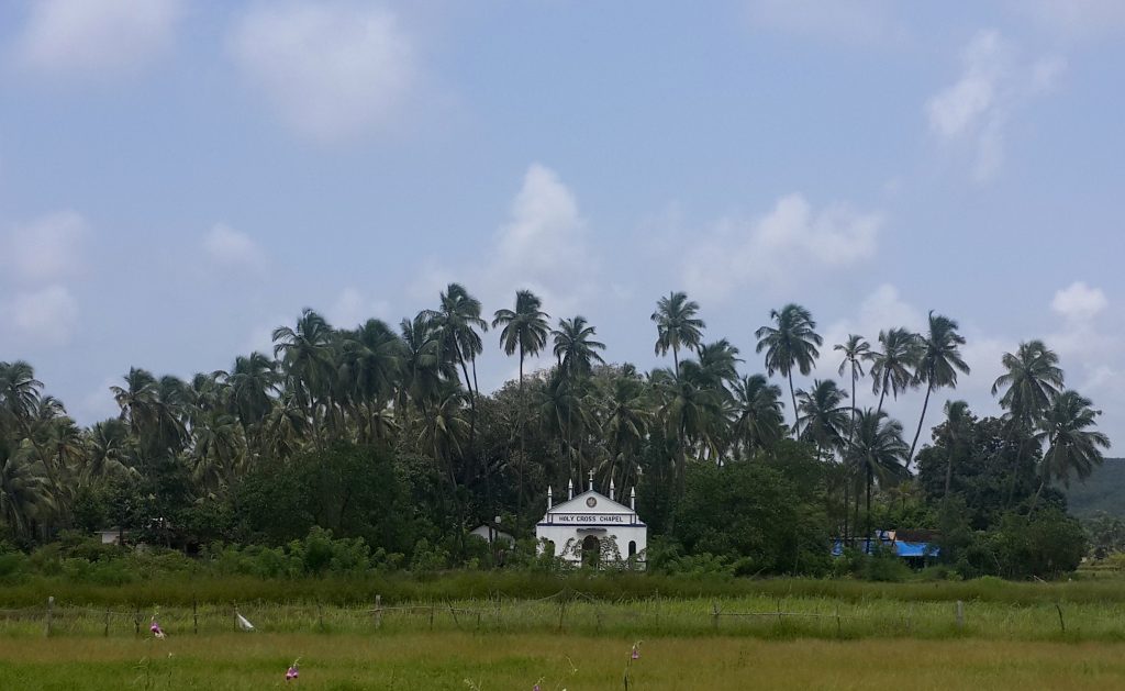 Vacanza di mare a Goa | Chiesetta ad Anjuna